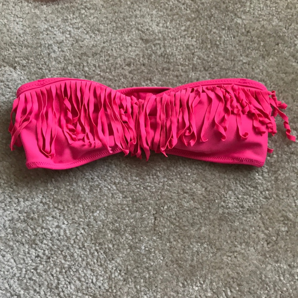 Strapless bathing suit top